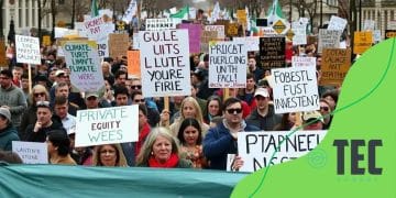 Climate protests target private equity fossil investments