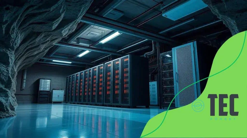 Underground data centers touted for energy efficiency