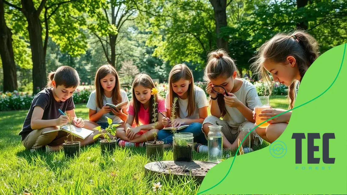 Incorporating nature into the curriculum